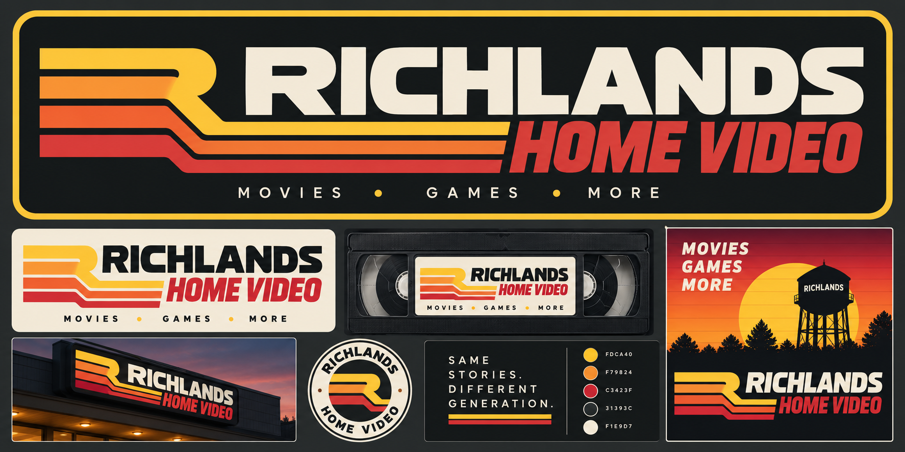 Millennium Home Video branding system